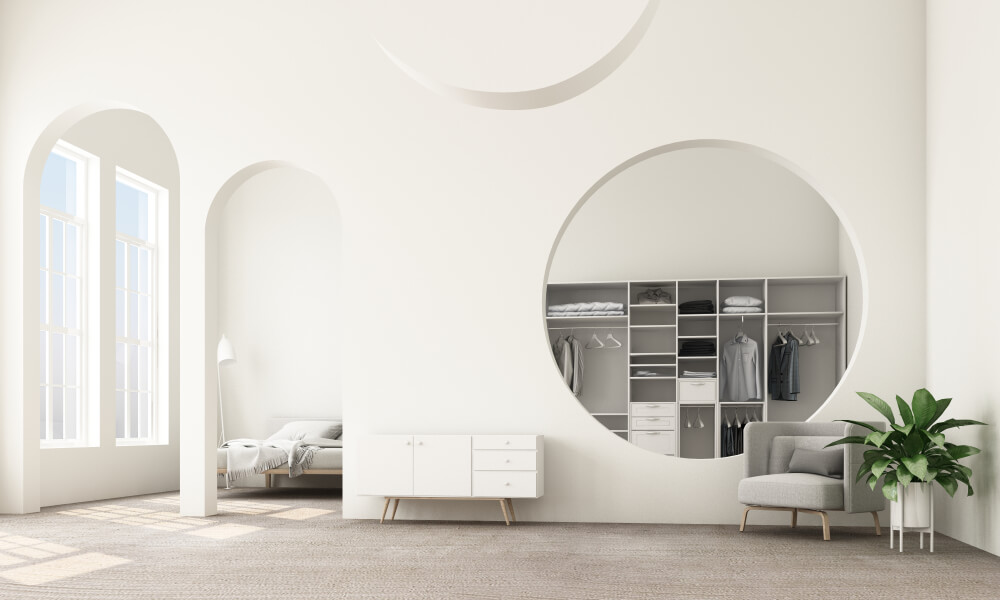 Арка в интерьере помещения