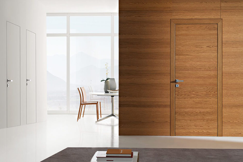 Каркасно-щитовые двери квартиры