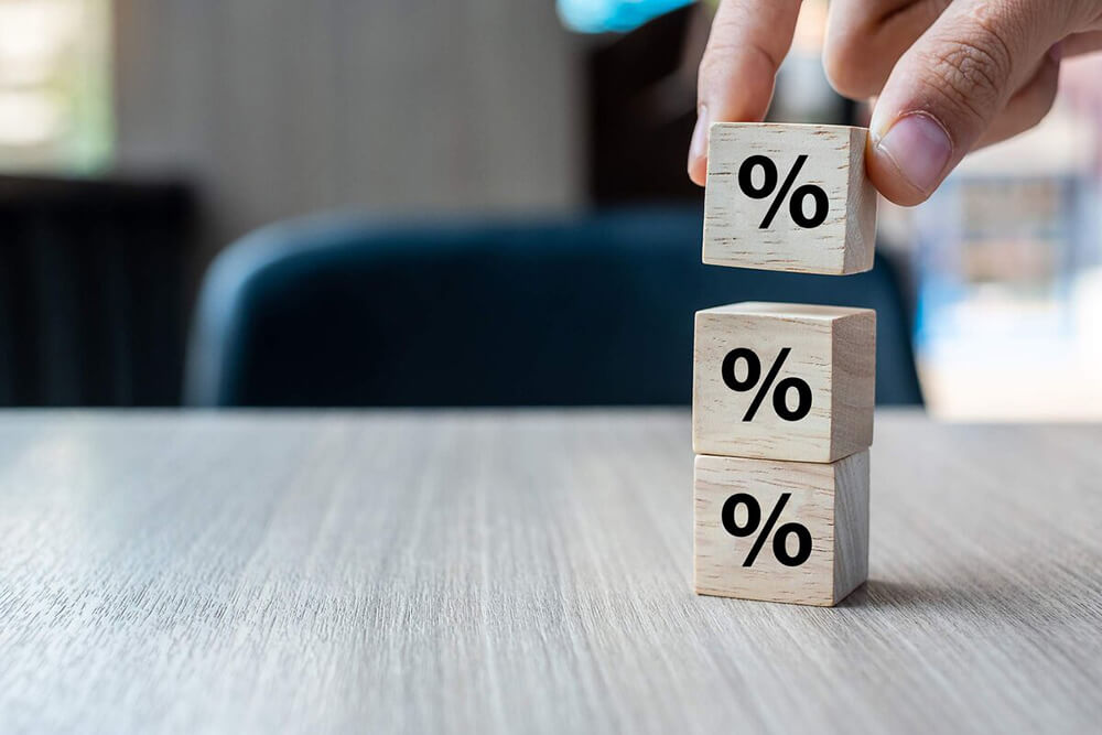 Кубики со знаком процентов