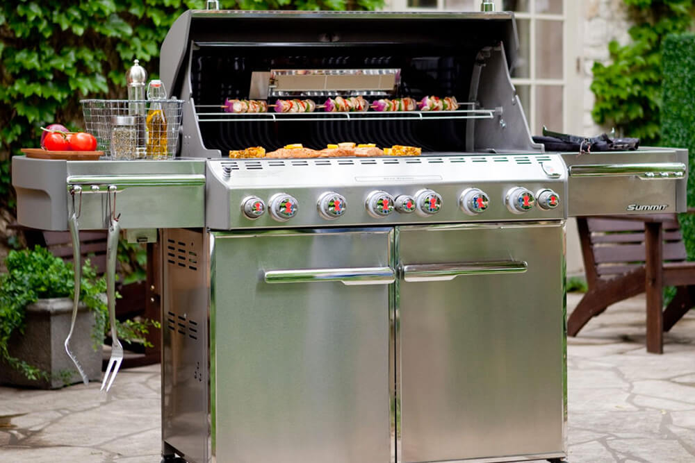 Уличный газовый гриль